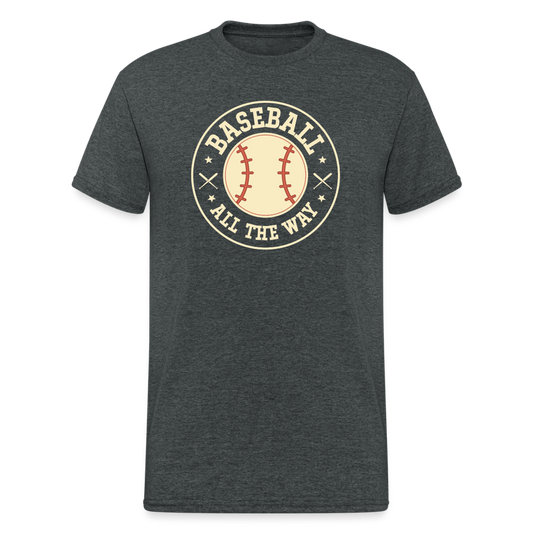Baseball_All_The_Way - Dunkelgrau meliert