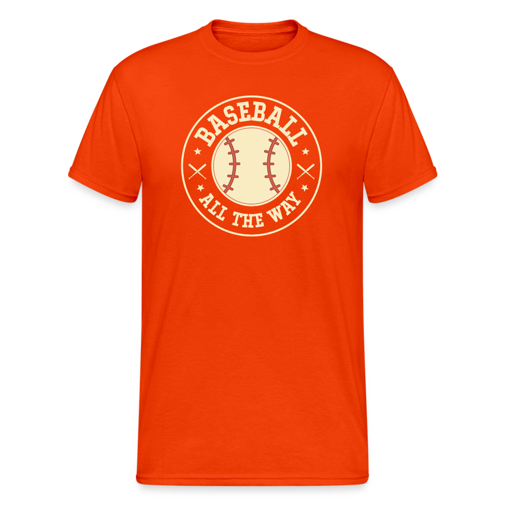 Baseball_All_The_Way - kräftig Orange