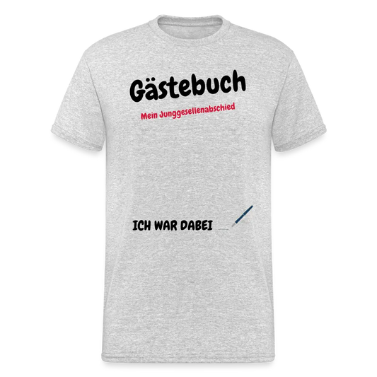 Gästebuch Junggesellenabschied - Grau meliert