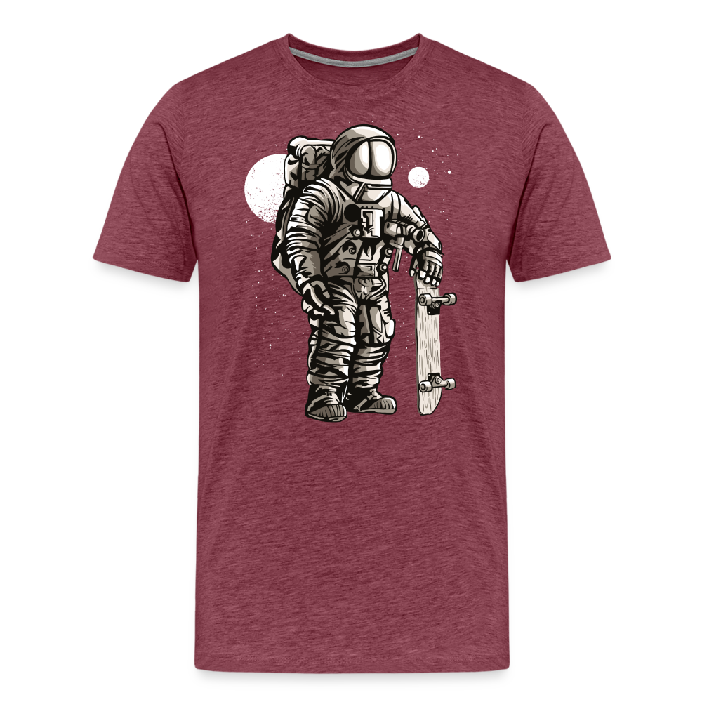 Astronaut Skater - Bordeauxrot meliert
