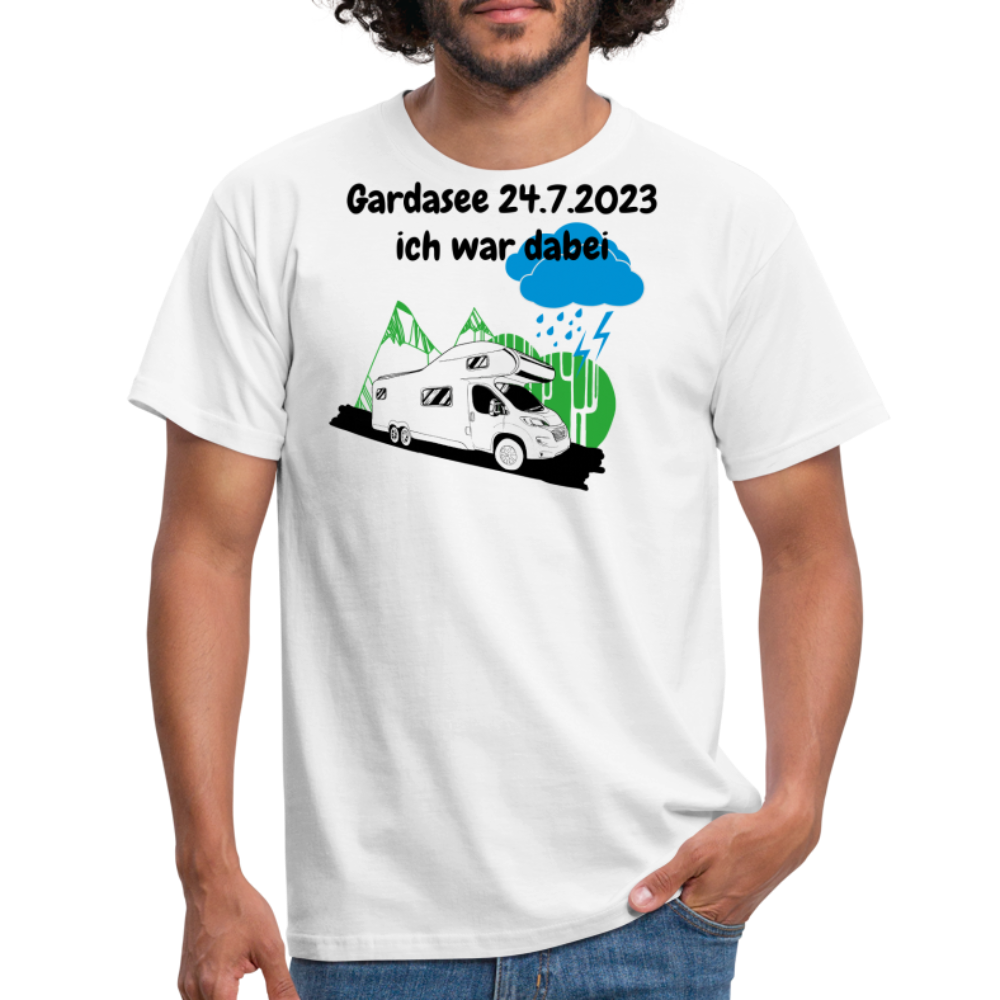 Gardasee 24.7.2023 ich war dabei Wohnmobil - weiß
