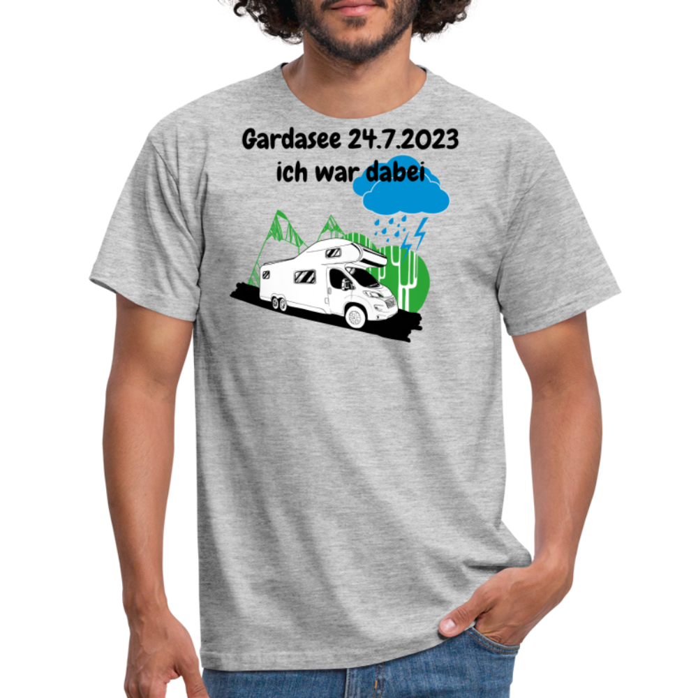Gardasee 24.7.2023 ich war dabei Wohnmobil - Grau meliert