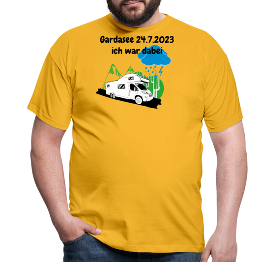 Gardasee 24.7.2023 ich war dabei Wohnmobil - Gelb