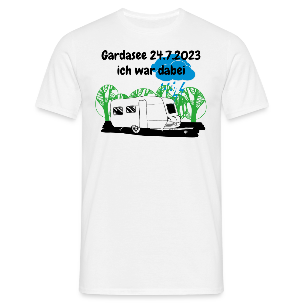 Gardasee 24.7.2023 ich war dabei Wohnwagen - weiß