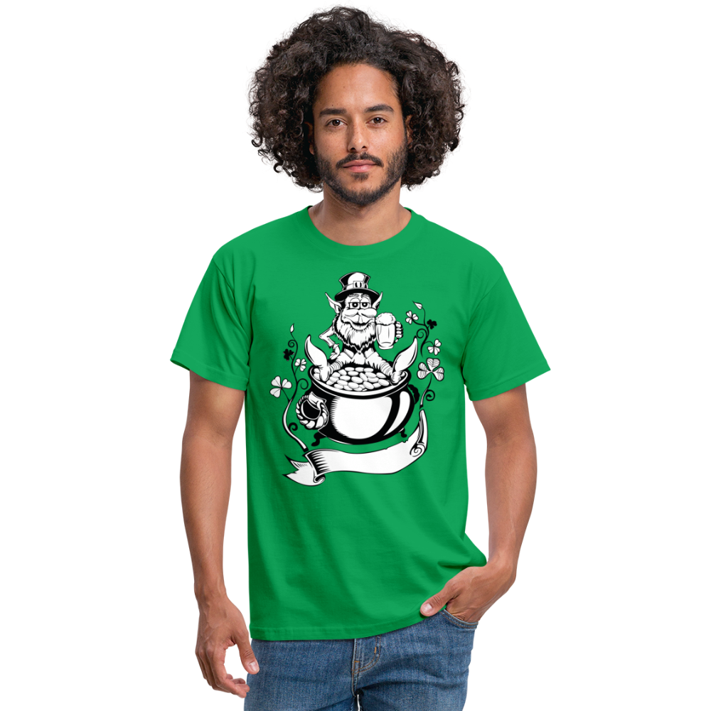 Kobold mit Topf voll Gold - Kelly Green