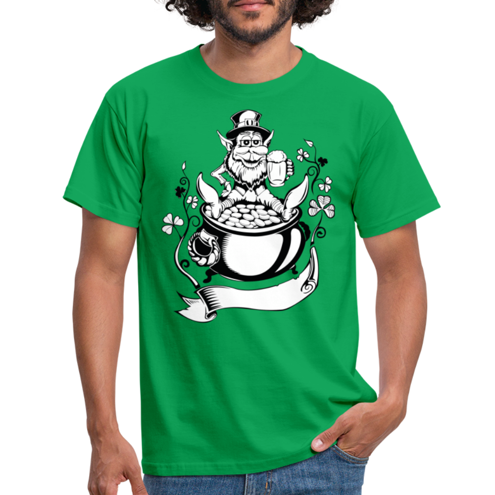 Kobold mit Topf voll Gold - Kelly Green