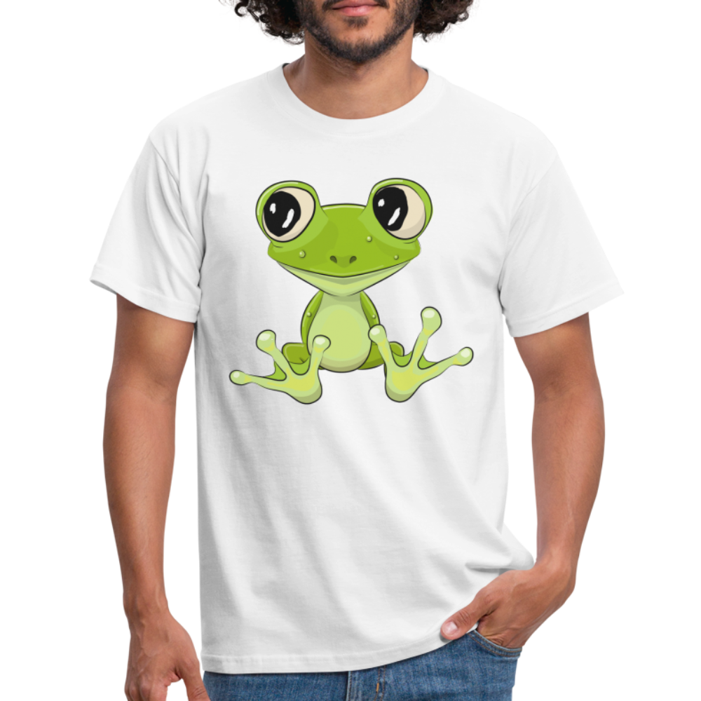 Frosch - weiß