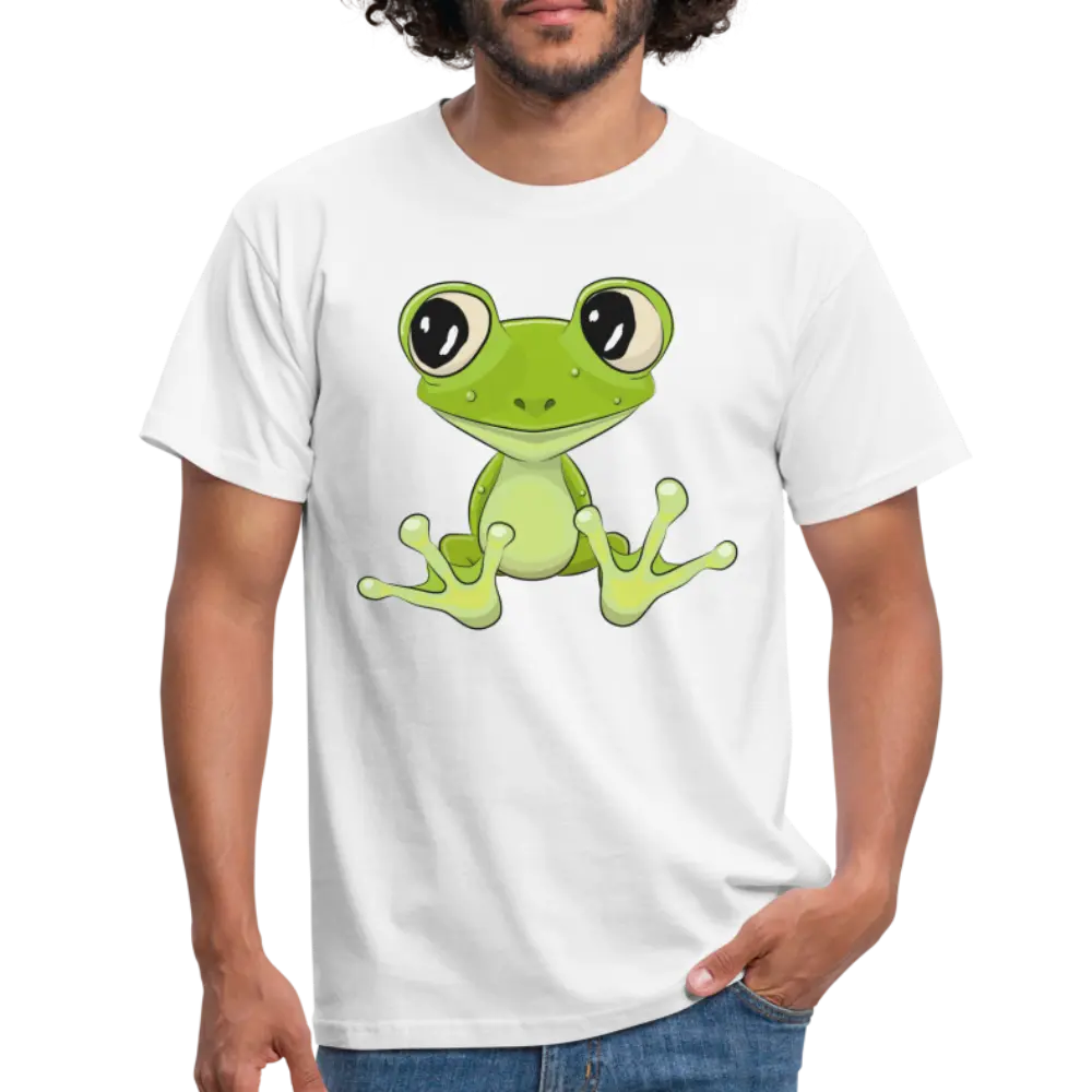Frosch - weiß