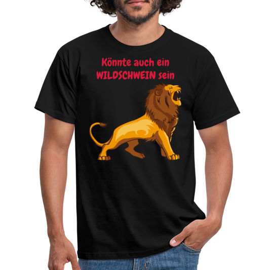 Könnte auch ein WILDSCHWEIN sein - Schwarz