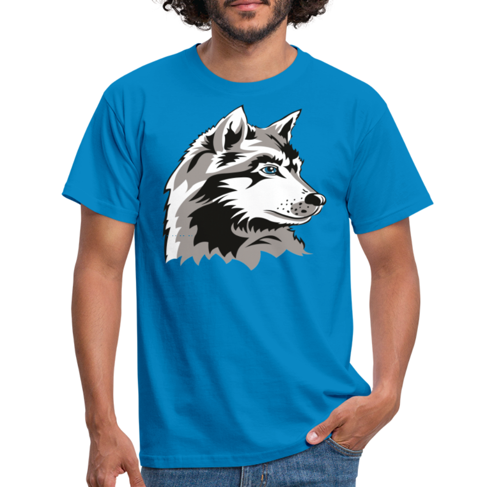 Husky Hund - Royalblau