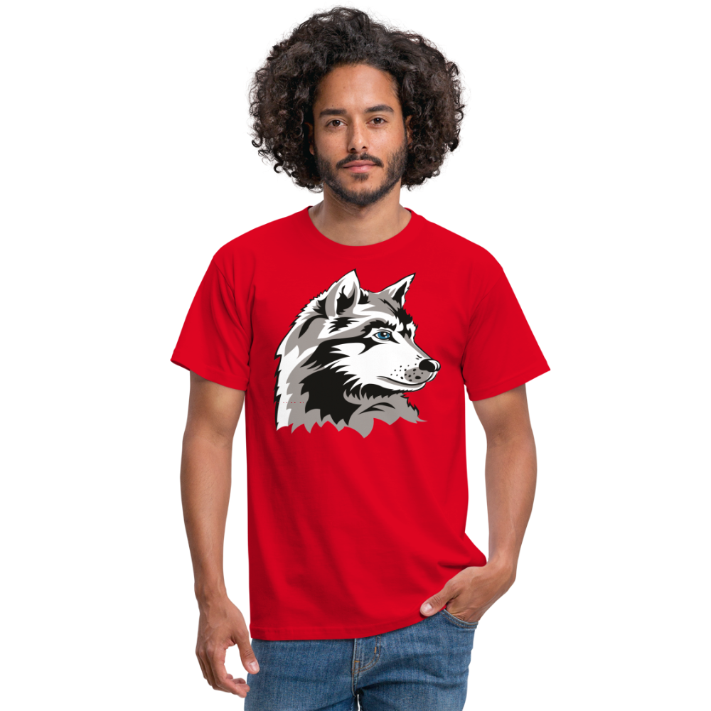 Husky Hund - Rot