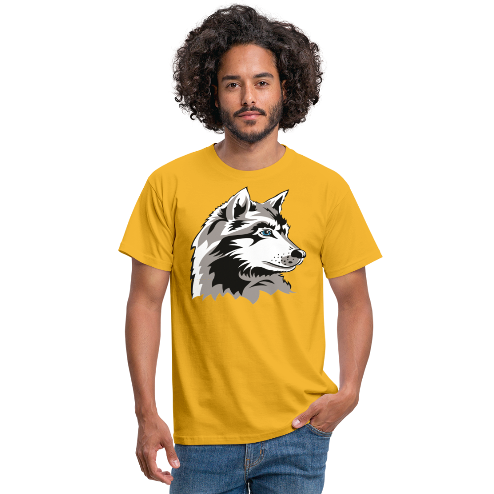 Husky Hund - Gelb
