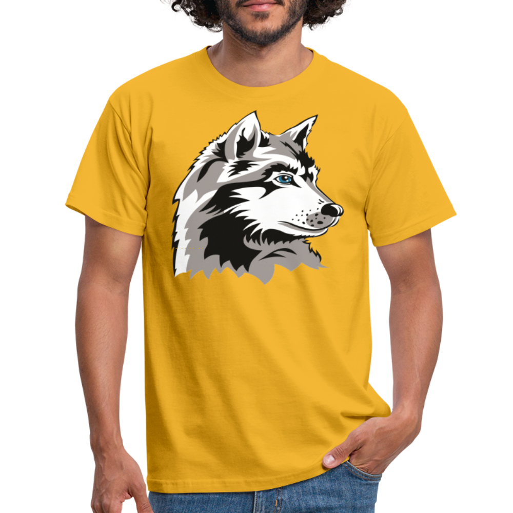 Husky Hund - Gelb