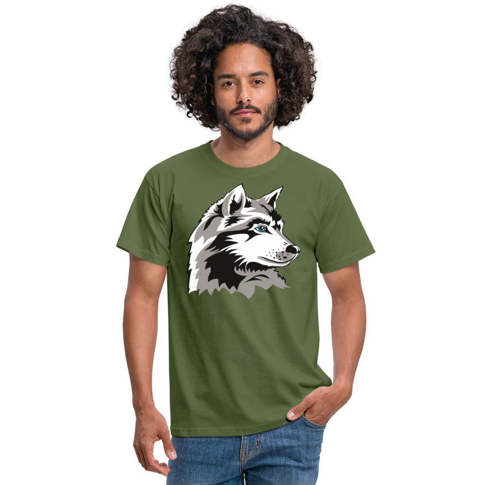 Husky Hund - Militärgrün