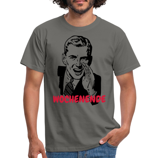 Retro-Mann Wochenende - Graphit