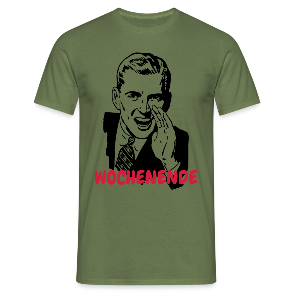 Retro-Mann Wochenende - Militärgrün