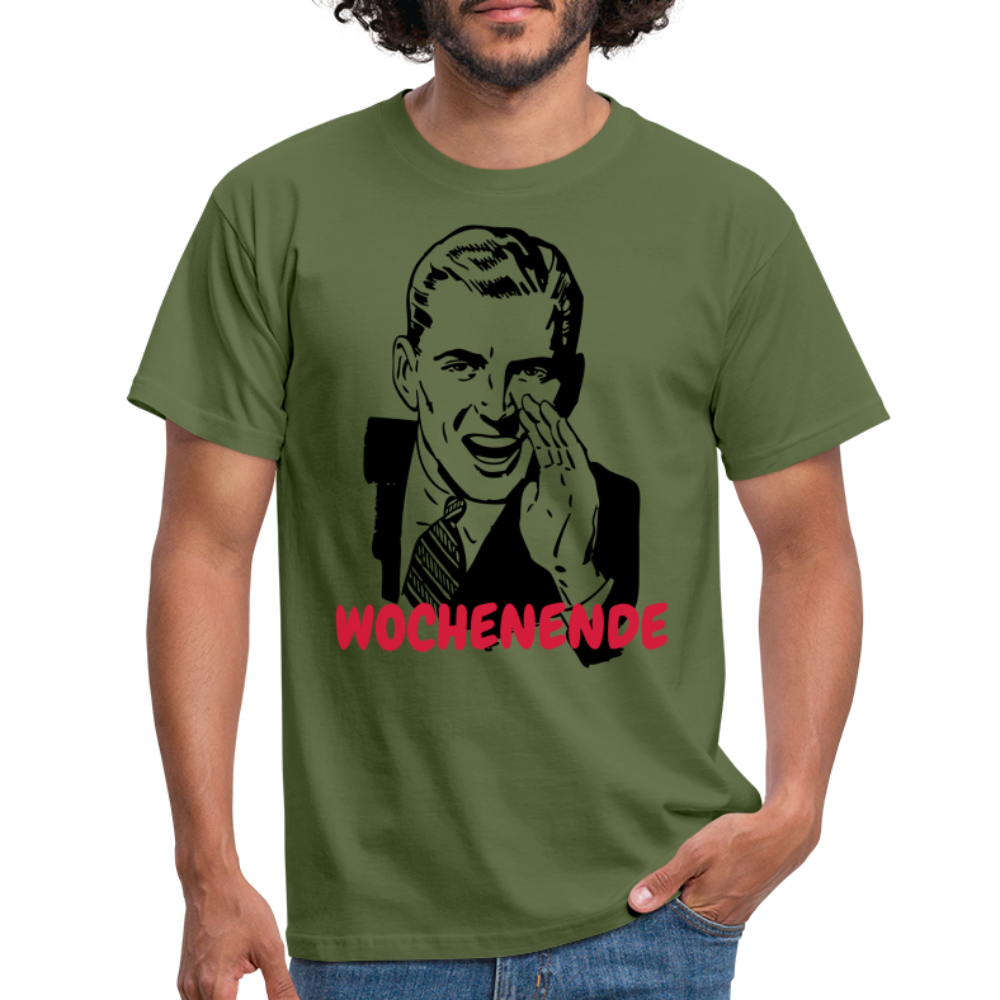 Retro-Mann Wochenende - Militärgrün