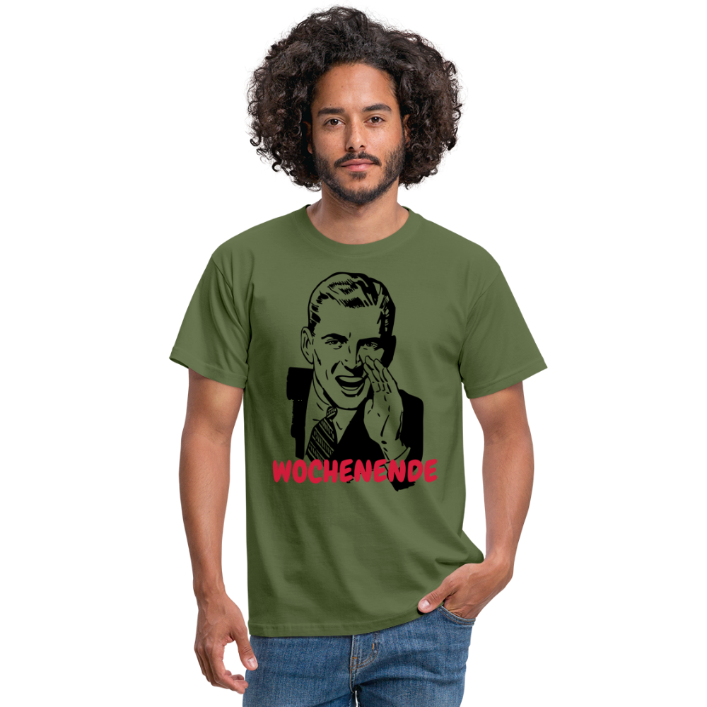 Retro-Mann Wochenende - Militärgrün