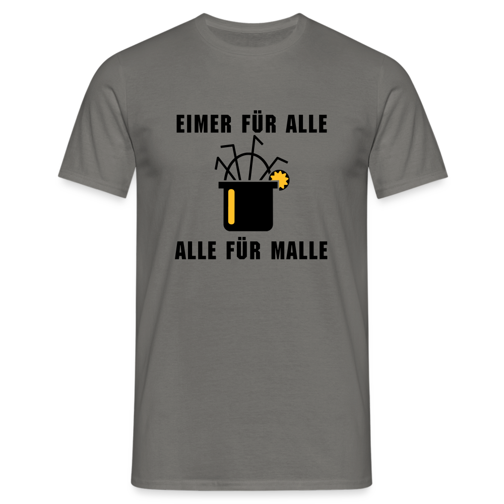 Eimer für alle Alle für Malle - Graphit