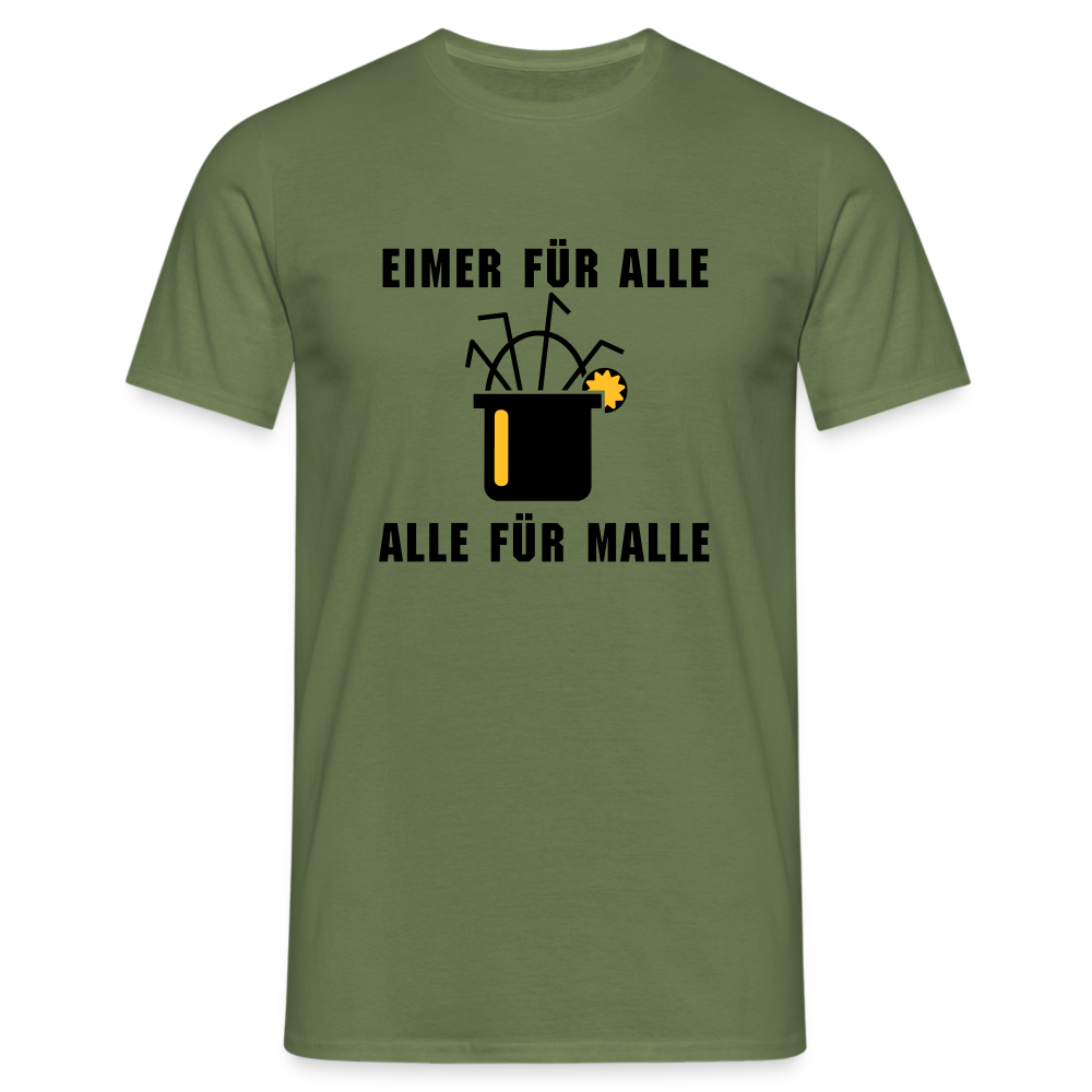 Eimer für alle Alle für Malle - Militärgrün