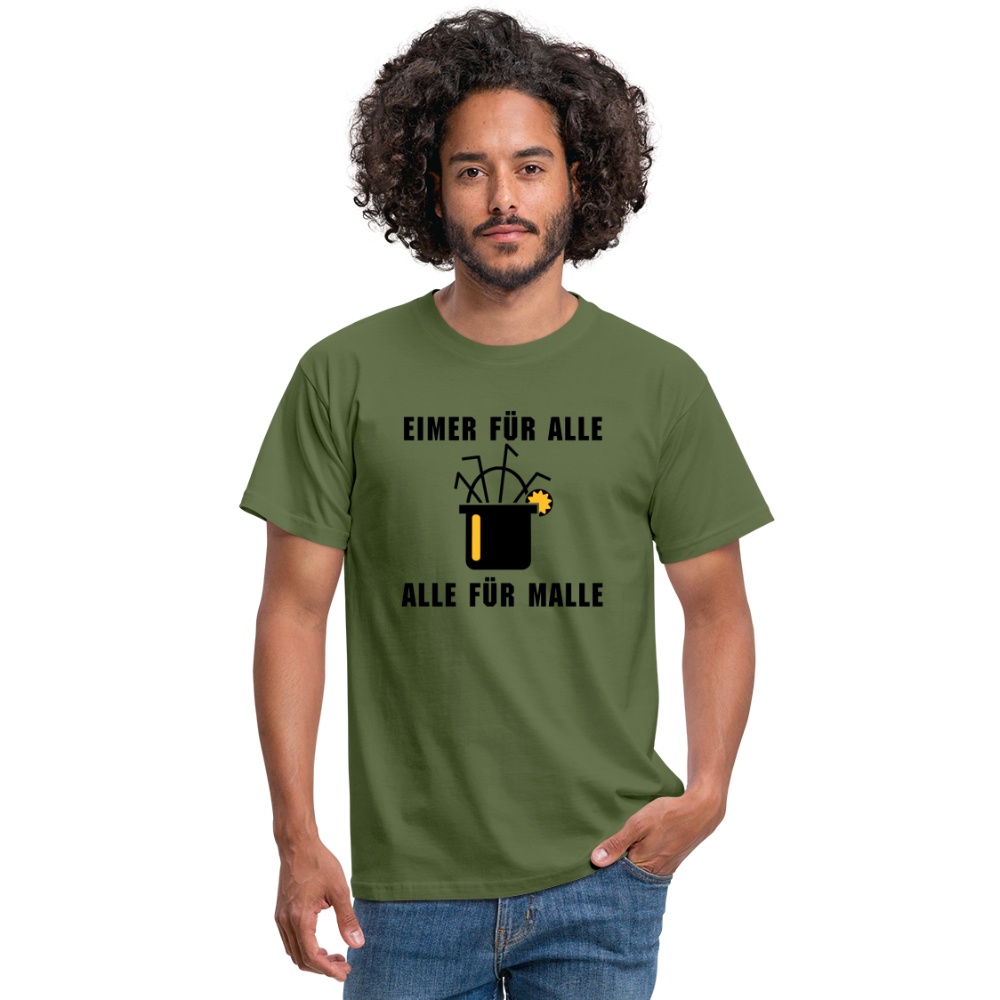 Eimer für alle Alle für Malle - Militärgrün