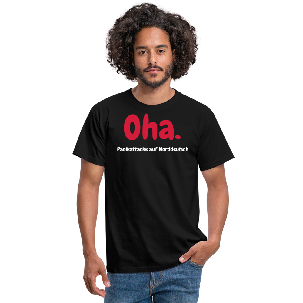 Oha. Panikattacke auf Norddeutsch - Schwarz