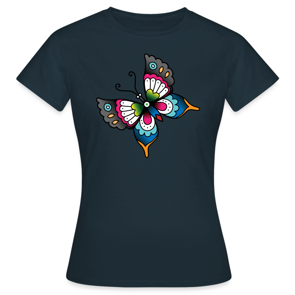 Schmetterling Tattoo - Navy