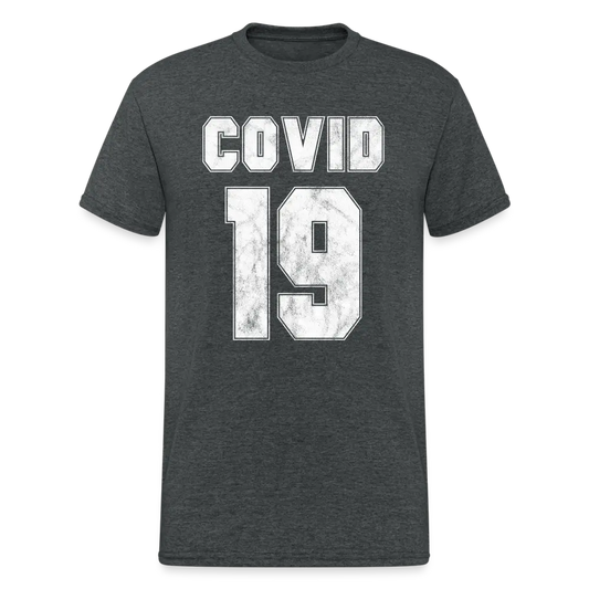 covid 19 - Dunkelgrau meliert