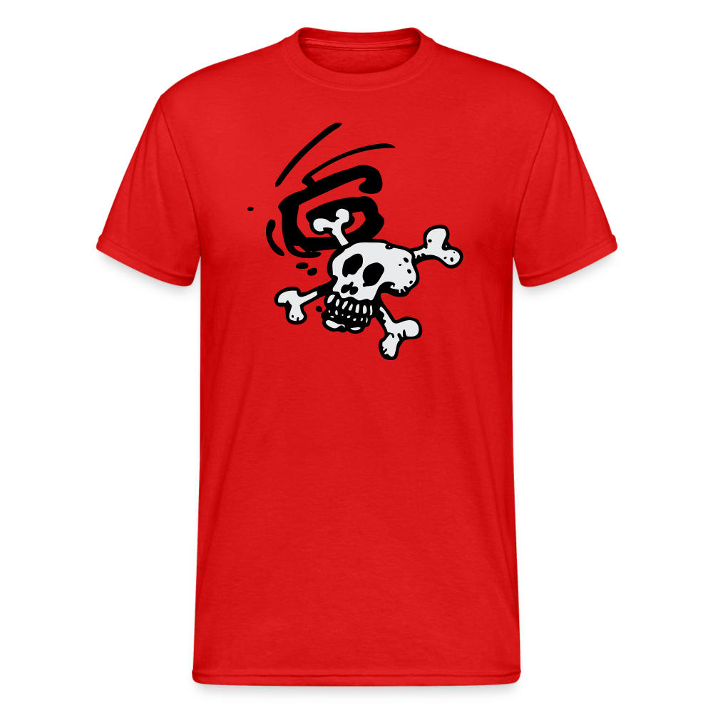 Schädel - Rot
