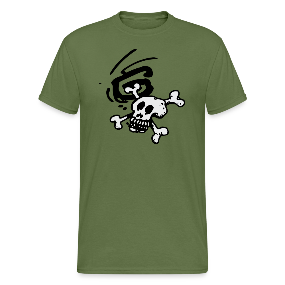 Schädel - Militärgrün