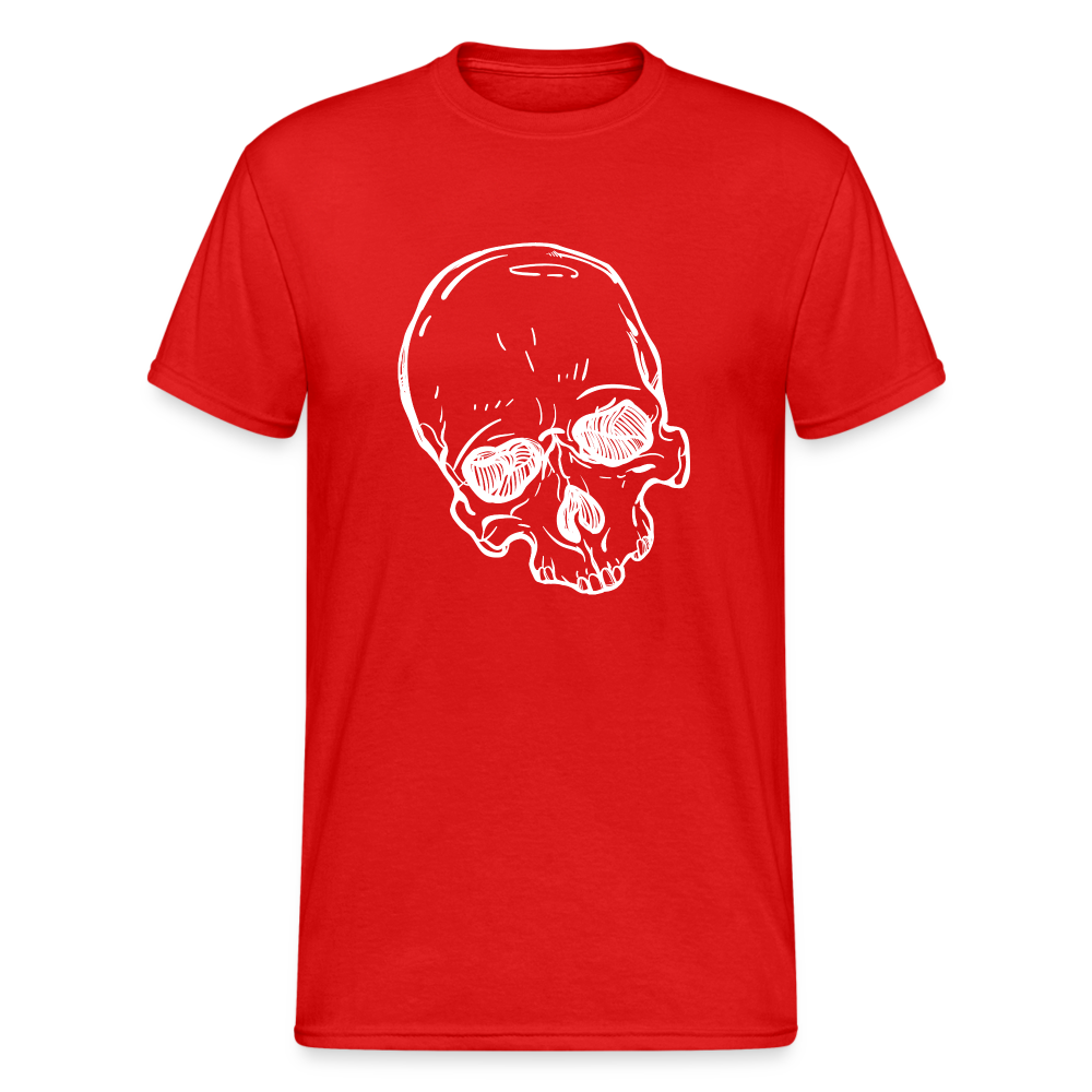 Skull white - Rot