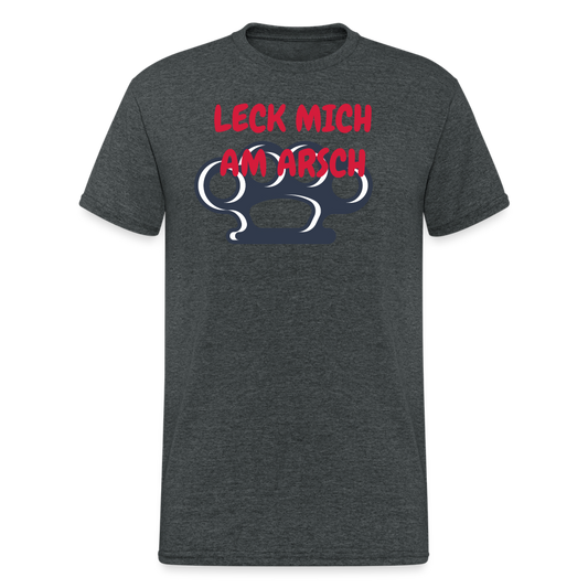 LECK MICH AM ARSCH - Dunkelgrau meliert