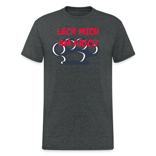 LECK MICH AM ARSCH - Dunkelgrau meliert