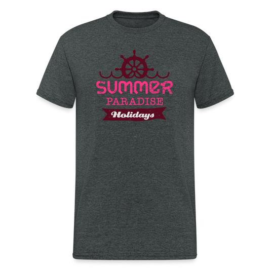 Summer Paradise - Dunkelgrau meliert