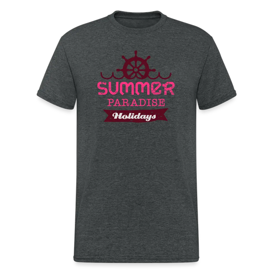 Summer Paradise - Dunkelgrau meliert