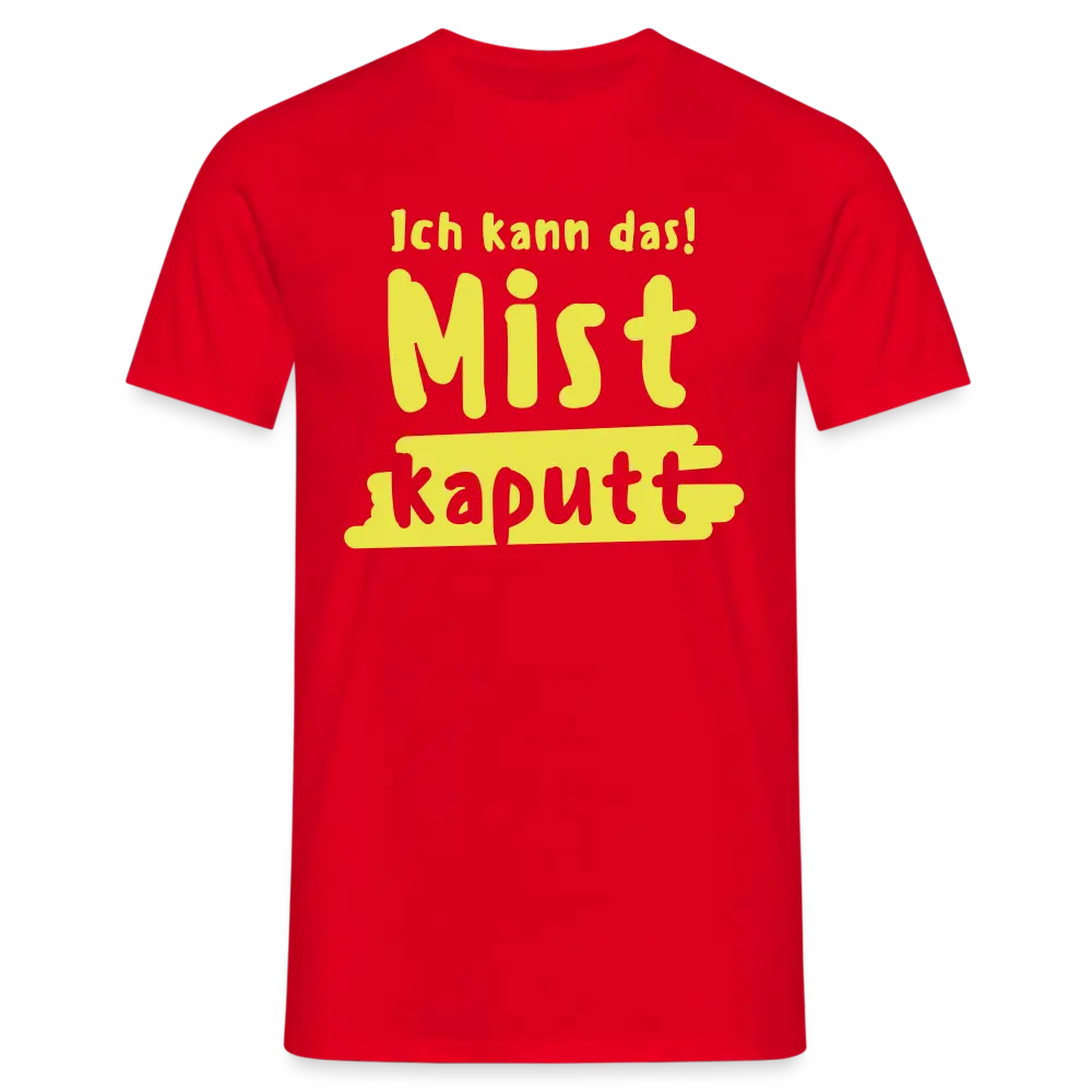 Tshirt Mist - Rot