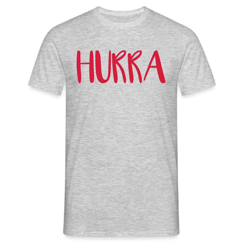 Tshirt HURRA - Grau meliert