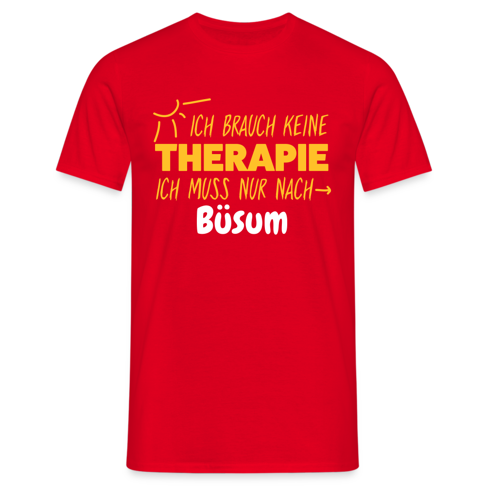 Tshirt Büsum - Rot