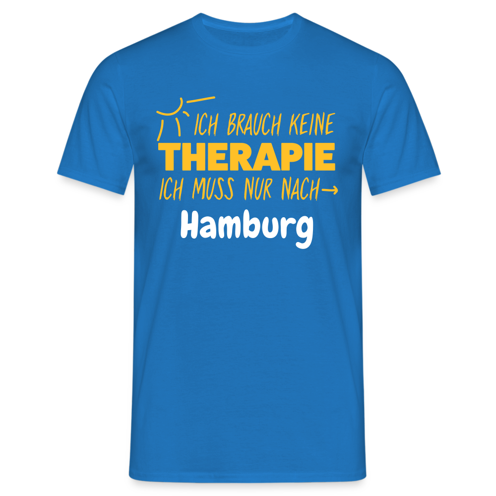 Tshirt Hamburg - Royalblau