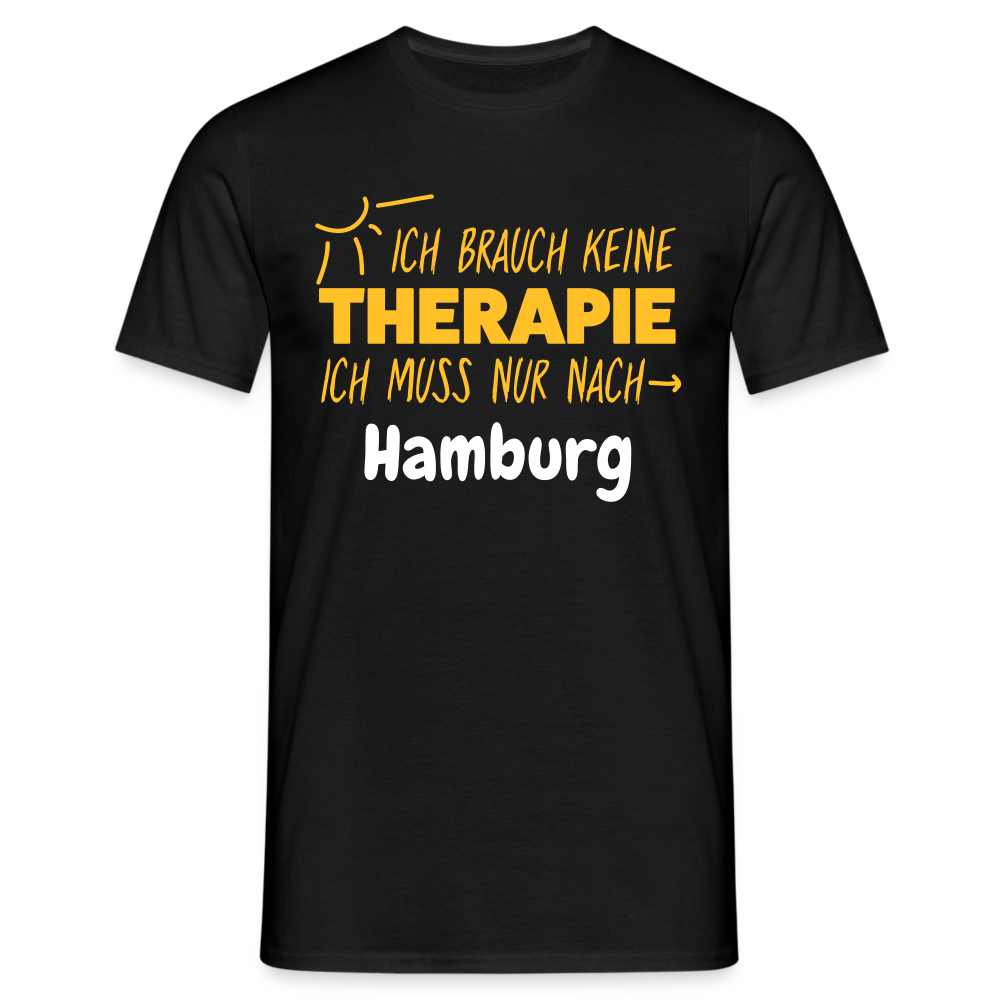 Tshirt Hamburg - Schwarz