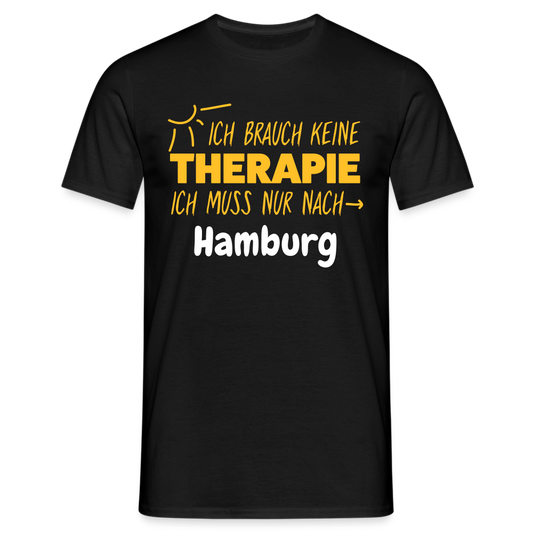 Tshirt Hamburg - Schwarz