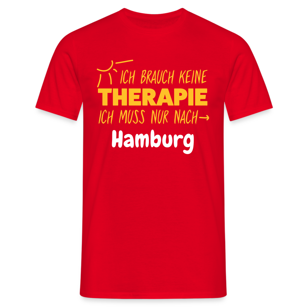 Tshirt Hamburg - Rot