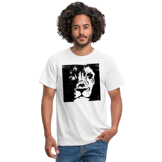 Tshirt Löwe - weiß