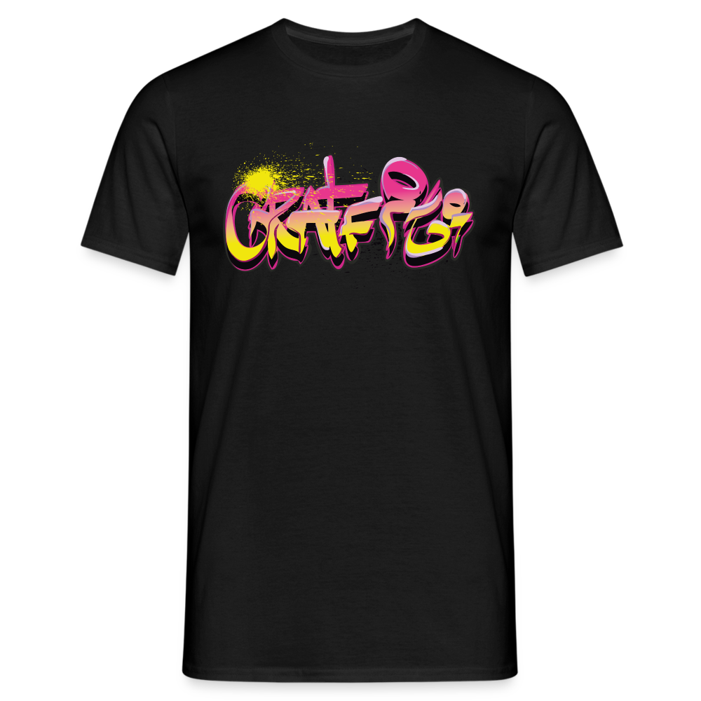 Tshirt Graffiti - Schwarz