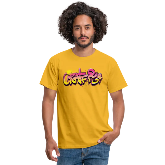 Tshirt Graffiti - Gelb