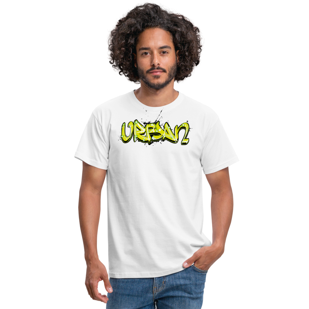 Tshirt Graffiti Urban - weiß