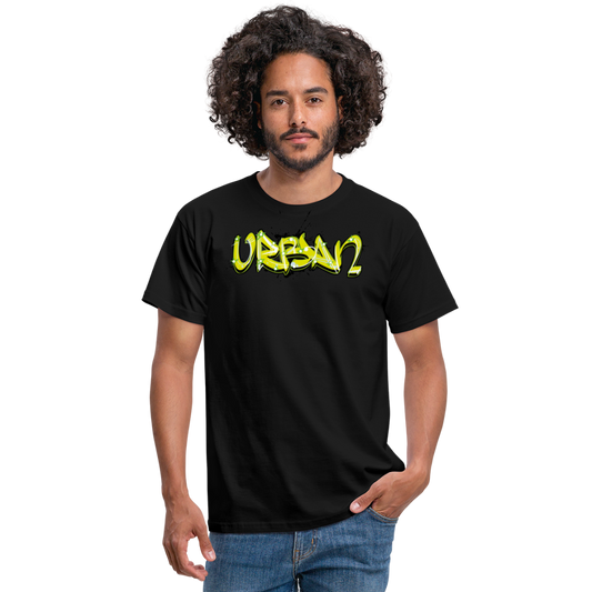 Tshirt Graffiti Urban - Schwarz