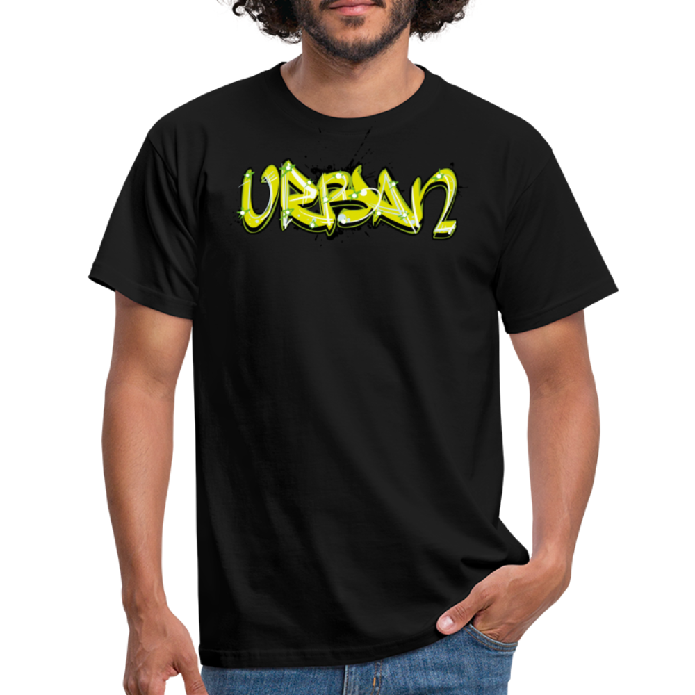 Tshirt Graffiti Urban - Schwarz