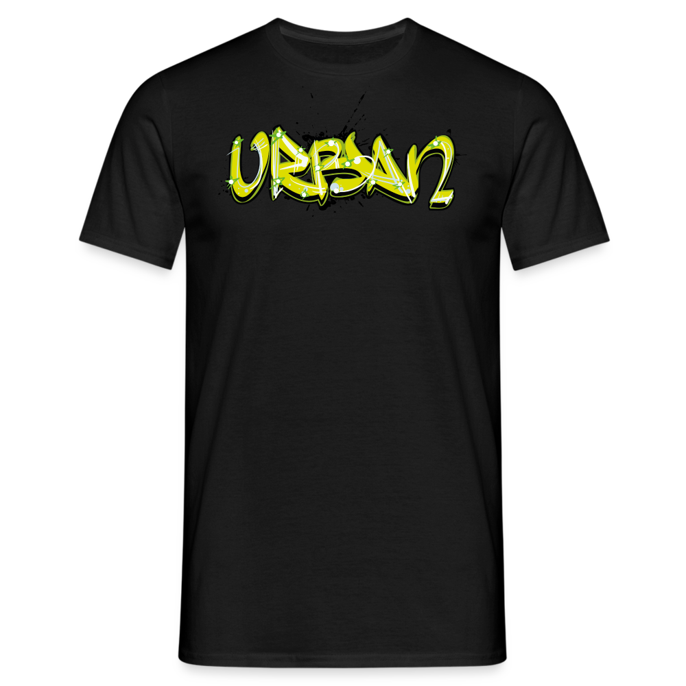 Tshirt Graffiti Urban - Schwarz