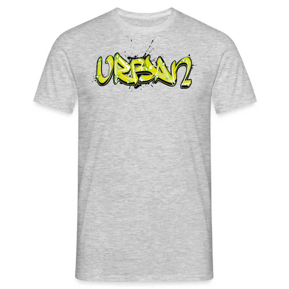 Tshirt Graffiti Urban - Grau meliert